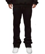Men&#39;s Solid Stacked Flared Sweat Pants - €42,24 EUR