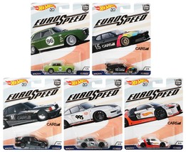 Hot Wheels 1:64 Car Culture 2018 Euro Speed - Set of 5 - £120.60 GBP