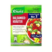 Knorr Salat Kronung BALSAMIC Herbs SALAD Dressing- 5 sachets- FREE SHIPPING - $7.91
