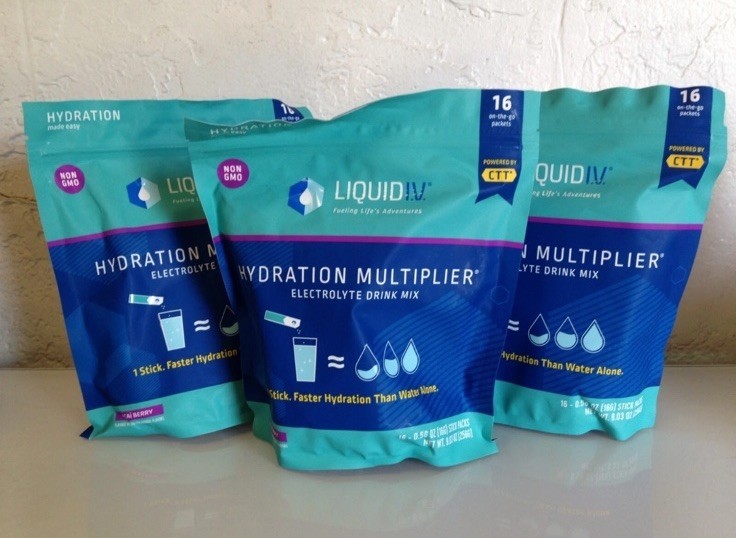 Liquid I.V. Hydration Multiplier Electrolyte Mix, Acai Berry 16 Packets ... - $47.51
