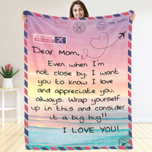 Mothers Day Gifts Basket for Mom, Mom Blanket from Daughter - Son - Children for - £39.93 GBP