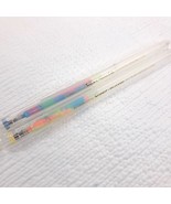 Vintage Zebra Super Marble Colorful Swirl Gel Ink Pen set 2 pastel DO NO... - $513.18 MXN