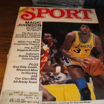Vintage February 1982 SPORT Magazine Earvin &quot;Magic&quot; Johnson Los Angeles Lakers - £11.35 GBP
