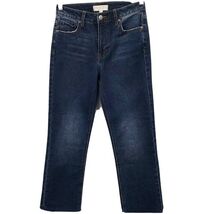 Harper Heritage Women's Size 25 High Rise Straight Leg Frayed Hem Blue J... - $24.99