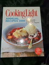 Cooking Light Annual Recipes 2008 healthy eating healthy lifestyle cookbook - £10.25 GBP