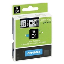 DYMO D1 Standard Tapes Self Adhesive for Printers Labelmanager, Roll Of 9 M L - £12.31 GBP