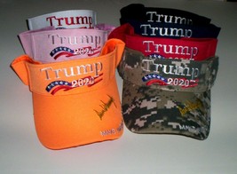 &quot;Trump 2020 Make America Great&quot; Embroidered Signature Visor New! - £9.55 GBP