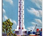 Giant Havoline Thermometer Century of Progress Chicago IL UNP DB Postcar... - $4.90