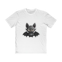 Men&#39;s Very Important Tee - Black Cartoon Bat, 100% Cotton, Semi-Slim Fit - $20.60+