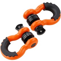 VEVOR 3/4" D-Ring Shackle, 2 Pack Alloy Steel Shackles 62832 lbs (28.5 Ton) Brea - $78.71 CAD