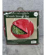 Holiday Living Wreath Storage Bag Holds 30&quot; Christmas Wreath - £9.47 GBP