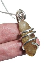 Kundalini African Congo Citrine Lemurian Pendant, Genuine South Africa #201 - €38,86 EUR