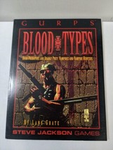 Gurps Blood Types Steve Jackson Games Dark Predators And Deadly Prey RPG... - $22.44