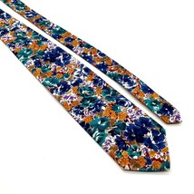 IZOD Mens Necktie Floral Print Accessory Office Work Casual Cotton Dad Gift - £11.93 GBP