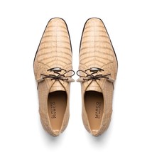 Lacio Genuine Caiman Crocodile Dress Derby's Shoes Laceup Orix image 5