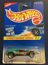 Hot Wheels Street Eaters Series Speed Machine #1 Of 4 1995 GREEN - £4.35 GBP