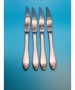 4 Lot-Oneida Stainless Gala Impulse Flatware Dinner Knives - $22.17