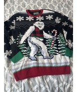 Ugly Christmas Sweater Men&#39;s Unisex XL Abominable Snowman Fair Isle Sweater - $20.00