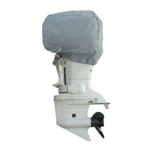 Carver Sun-DURA® 40-70 HP Universal Motor Cover - 25"L x 18"H x 15"W - Grey - $43.34