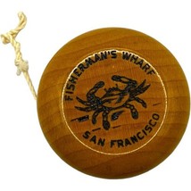 TOM KUHN  San Francisco Vintage Custom Wooden Yo-Yo Fisherman&#39;s Wharf No Jive - £127.76 GBP