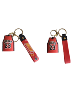 Jordan Chicago Bulls #23 Jersey Keychain Double-Sided Basketball Bag Cha... - $218.49 MXN