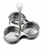 Stainless Steel Egg Poacher - $12.86