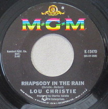 Lou Christie - Rhapsody In The Rain, Vinyl, 45rpm, 1966, Very Good condition - £3.53 GBP