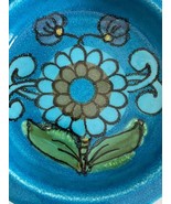 Vintage Mid Century Italy Studio Art Pottery Eames Era Bitossi Floral Bo... - £92.79 GBP