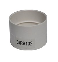 Vaculine Central Vacuum Cleaner White Stop Coupling Fitting - $4.95