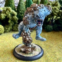 Earthborn Dire Troll 1 Painted Miniature Trollbloods Giant - $95.00