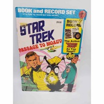 Star Trek Book and Record Set - Passage to Moauv - £8.87 GBP