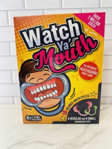 Watch Ya’ Mouth Mouth Family Edition Mouthguard Party Game New Sealed CC - $9.80