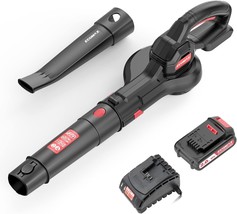 Ecomax 18V Cordless Leaf Blower, Strong Blower Battery Powered For Lawn ... - $115.99
