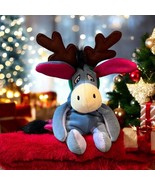 Disney Bean Bag Plush Reindeer Eeyore Winnie the Pooh Christmas Cute - $12.29 CAD