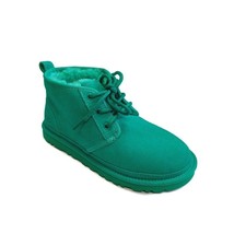 UGG Neumel Chukka Casual Suede Boots Womens Size 7 Emerald Green #1094269 - $77.71