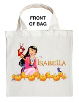 Mulan Trick or Treat Bag, Personalized Mulan Halloween Bag, Custom Mulan... - £13.22 GBP+