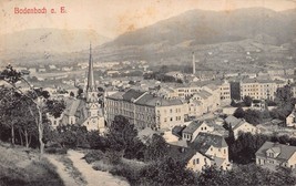 Czech Republic~Bodenbach A E ~1909 Photo Postcard - £8.91 GBP