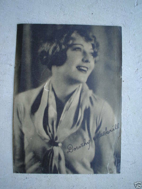 Small 1920s Print Dorothy MacKaill Silent Movie Star - $16.83
