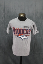 Denver Broncos Shirt (VTG) - Large Logo by Starter - Men&#39;s Small - £38.83 GBP