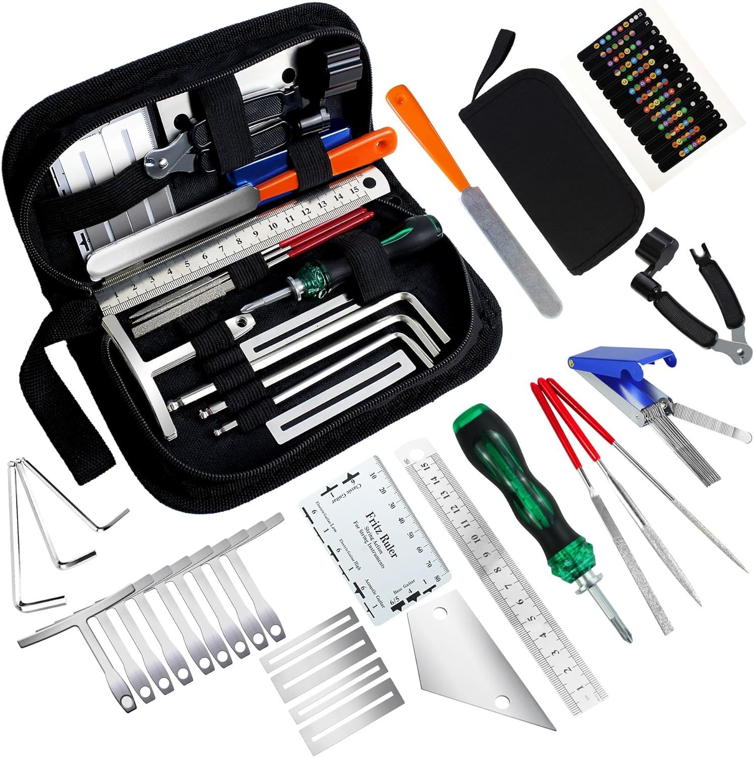 28Pcs Guitar Tool Kit, Guitar Accessories Gifts For Men, Guitar Maintena... - $39.99