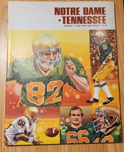 1978 Tennessee vs Notre Dame GAME PROGRAM - QB JOE MONTANA JUNIOR YEAR - $19.80