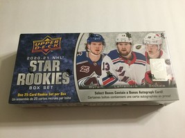 NEW 2020-21 Upper Deck NHL Star Rookies Box Set - 25 Card Set - $37.95