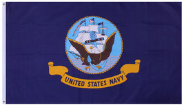 3x5 USN Navy Ship Military Banner Flag Double Stitched 3&#39; x 5&#39; Flag Grom... - £15.14 GBP
