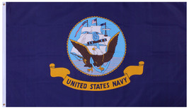 3x5 USN Navy Ship Military Banner Flag Double Stitched 3&#39; x 5&#39; Flag Grom... - £15.84 GBP