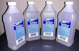 4 x Isopropyl Rubbing Alcohol 50% Sealed , NEW 16 OZ BOTTLES - $34.99