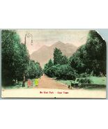 De Waal Park Cape Town South Africa UNP DB Postcard G7 - €4,25 EUR