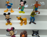 Disney Mickey Mouse figures Minnie Pluto Donald Duck Goofy Figaro Gidget... - £10.31 GBP