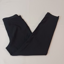 Zac & Rachel Women's Black Stretch Leggings Zip Pockets Size 6 (24×26) image 2