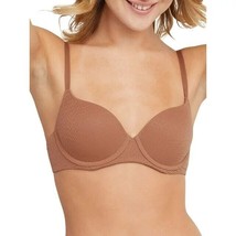 Women&#39;s HANES COMFORT FLEX FIT UNDERWIRE EASYWIRE T-SHIRT BRA Brown Size... - £6.28 GBP