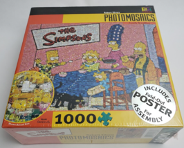 The Simpsons Photomosaics Includes Poster 1000 PCS 27&quot; x 20&quot; Family Brea... - $29.65